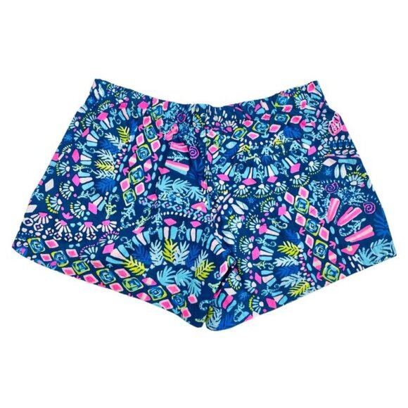 LILLY PULITZER Ocean View Shorts Sz XS Glow And Flow - Picture 5 of 5